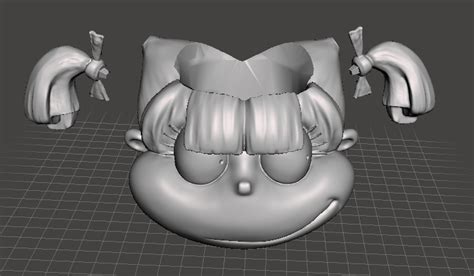 Archivo Stl Angelica Mate Planter Rugrats・objeto Para Impresora 3d Para Descargar・cults