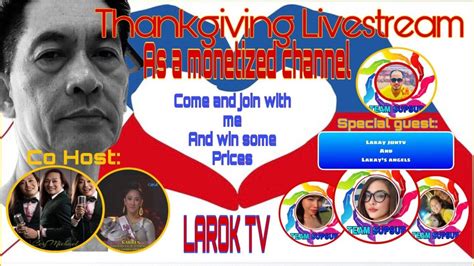 Thanks Giving Livestream As Monetized Channel And Win Some Prices