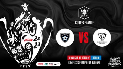 Coupe De France 2022 2023 5ème Tour Stade Bordelais Football