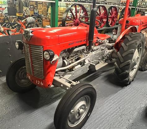 Massey Ferguson 25 Tractor Runs And Drives Restored Sn 2002087