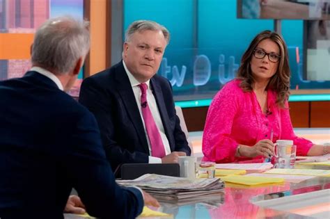 Good Morning Britain Viewers Call For Ed Balls To Be Kicked Off Show After Alzheimers Remark