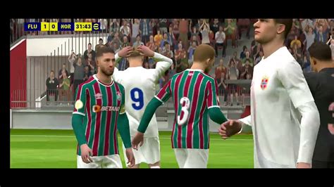 Gameplay Efootball Fluminense X Noruega Youtube