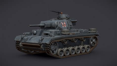 Panzer Medium Main Battle Tank 3D Model By ShaposhnikovG , 42% OFF