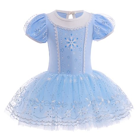 HAWEE Girls Ballet Dance Dress Princess Leotards Ruffle Sleeve Shiny