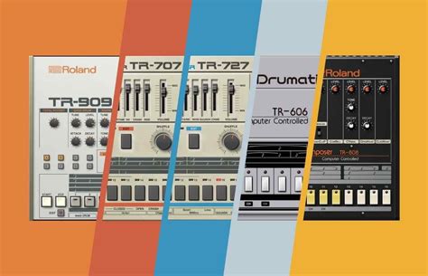 Roland introduce Drum Machine Collection