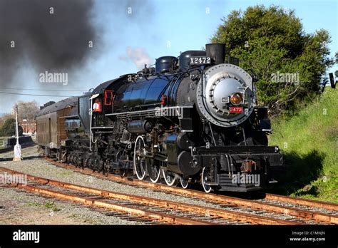 Southern Pacific Steam Locomotive 2472 Stock Photo Alamy