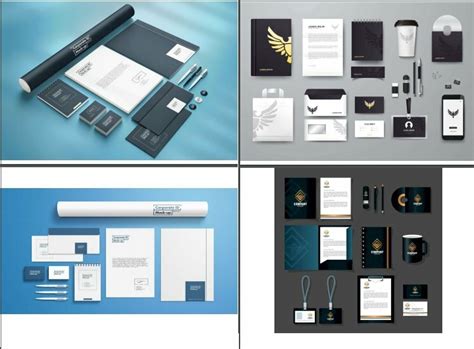 Mẫu mockup bộ nhận diện thương hiệu đẹp file Vectors, AI, EPS, PSD tải ...