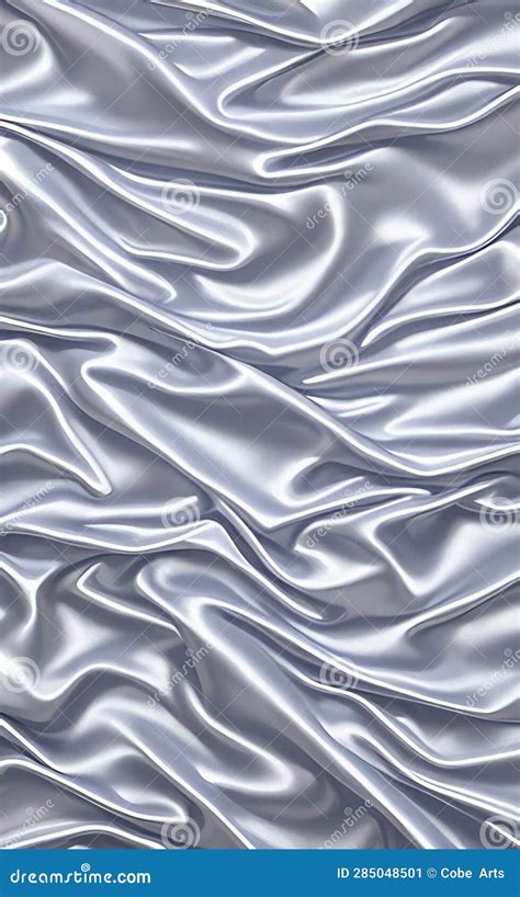 Abstract Smooth Elegant White Fabric Silk Texture Soft Background