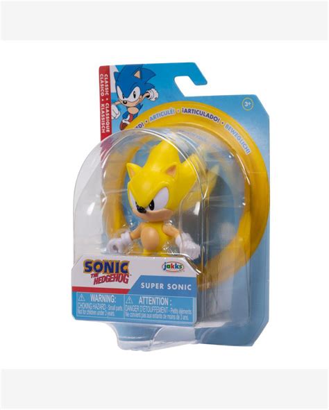 Boneco Colecion Vel Cm Sonic The Hedgehog Super Sonic Fanlab Oficial