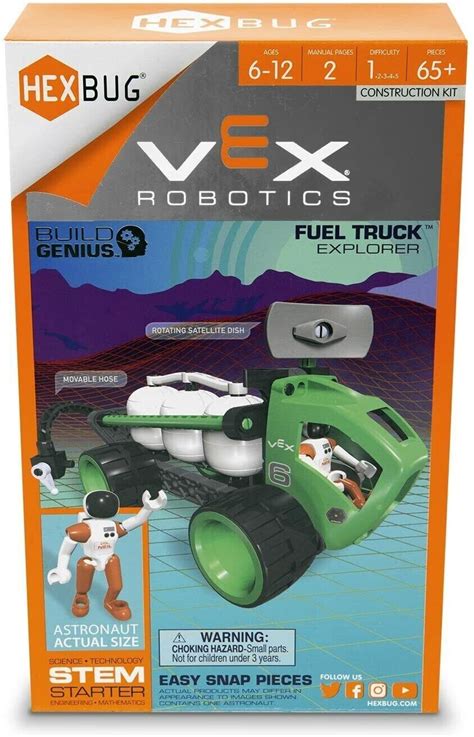 Hex Bug Vex Robotics Fuel Truck Explorer 65 Pieces NEW EBay