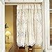 Amazon A Monamour Short Curtain For Small Window Sheer Transparent