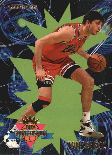 Fleer Rookie Sensations Toni Kukoc Nm Mt Jim Steve S