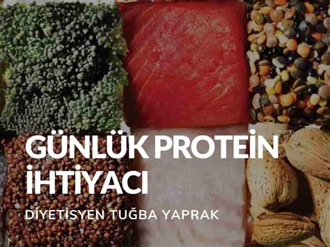 Günlük Protein İhtiyacı Ne Olmalı Diyetisyen Tuğba Yaprak