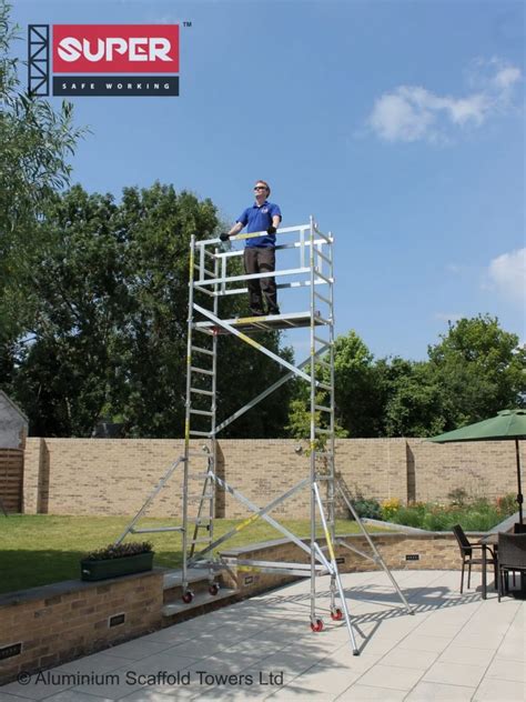 Mdiy Advanced Plus Scaffold Tower With Stiffeners Height Adj