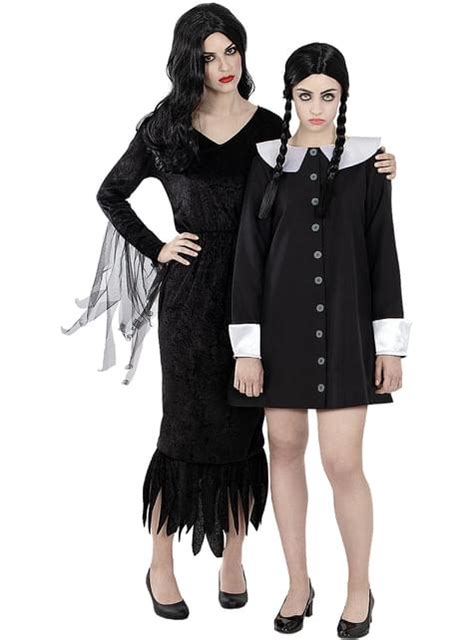 Disfraz De Morticia Addams Para Mujer La Familia Addams Funidelia