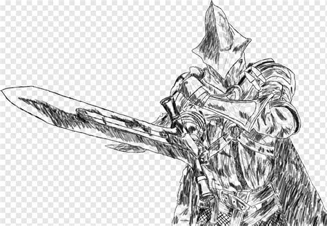 Dark Souls Iii Line Art Menggambar Sketsa Dark Souls Shading