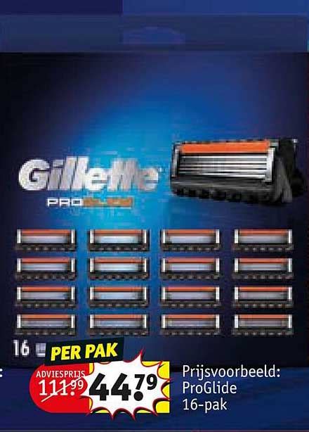 Gillette Proglide Pak Aanbieding Bij Kruidvat Folders Nl