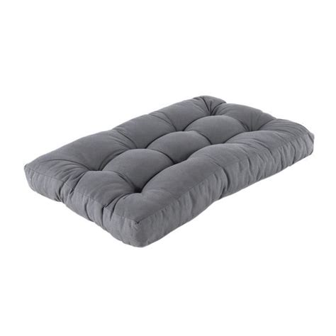 Coussin D Ext Rieur D Appui Pour Palette Fibre D Ol Fine Couleur Gris