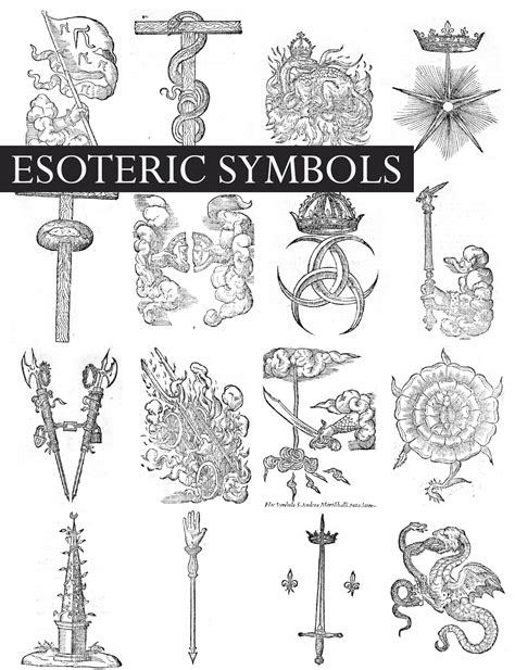 Esoteric Symbols | Shop Illustrated eBooks and Art Supplies Today