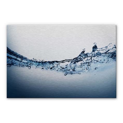 Tableau En Alu Dibond Water Flow Wall Art Fr