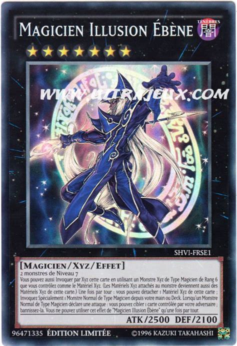 Magicien Illusion Ebène SHVI FRSE1 Carte Yu Gi Oh Cartes à l Unité