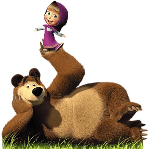 Masha And The Bear Forest Mischief Adventure Lessons Png