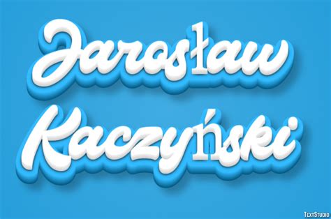 Jarosław Kaczyński Text Effect and Logo Design Celebrity