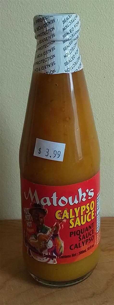Matouks Calypso Sauce Rspicy