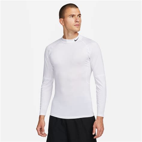 Nike Pro Mens Long Sleeve Top White Fb7908 100