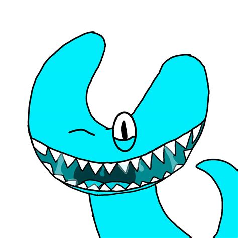 Rainbow Friends Cyan Maw Shot By Lolll6665 On Deviantart