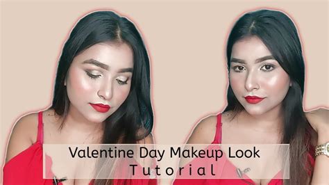 Last Minute Valentine Day Makeup Tutorial Youtube