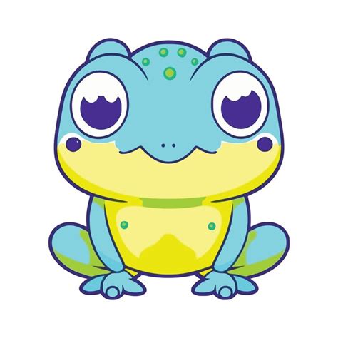 Premium Vector Cute Frog Wild Animal Vector Eps