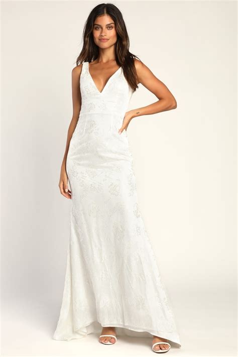 White Lace Maxi Dress Mermaid Maxi Dress Lace Maxi Dress Lulus