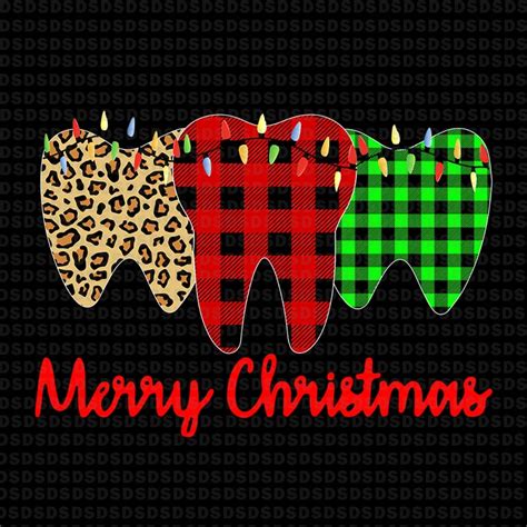 Merry Christmas Dental Assistant Tooth Xmas Buy T Shirt Design Buy T Shirt Designs