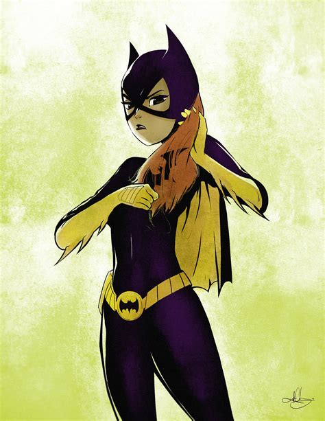 Batgirl Puts Her Batbrush To Good Use In Fan Art — Geektyrant