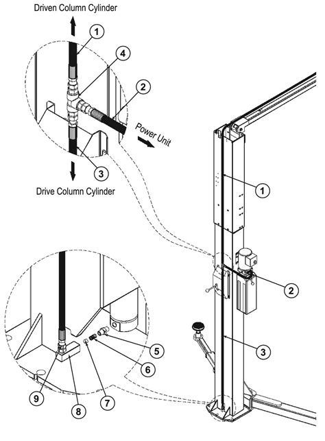 Parts For Quality Lifts 9000as Hydraulics Svi International Inc