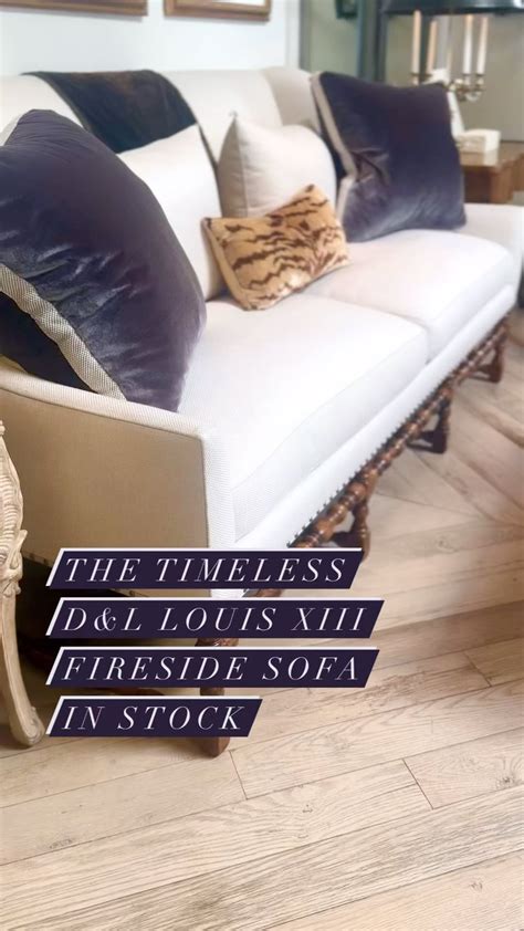 dennis leen   seat   dl louis xiii fireside sofa