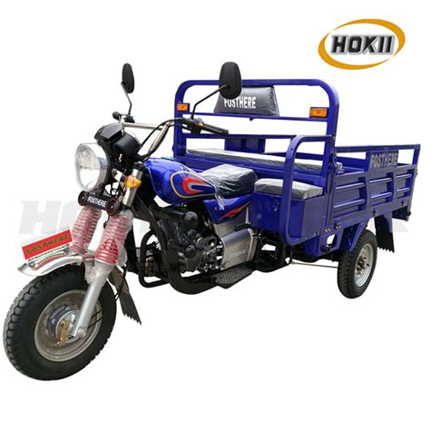 Cc Gasoline Cargo Tricycle Three Wheeler Petrol Engine With Booster