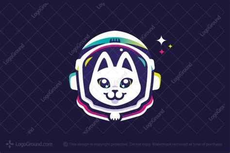 Space Cat Logo