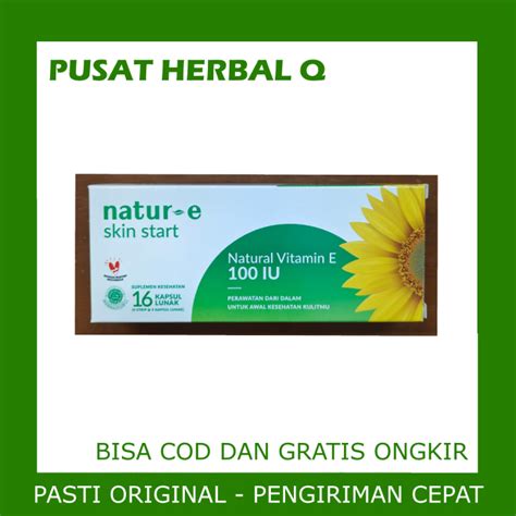 Natur E Skin Start Natural E Iu Kapsul Lazada Indonesia