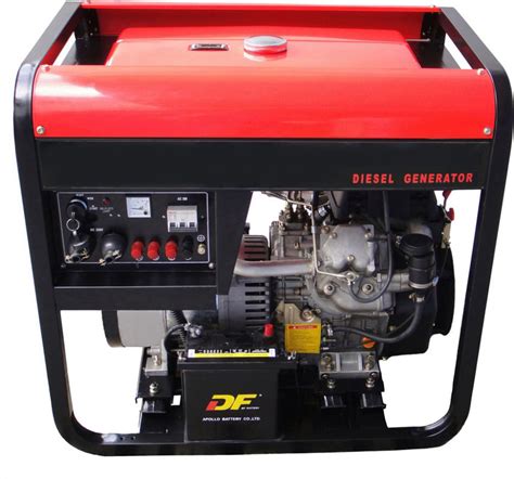 Air Cooled 9kw Diesel Driven Generator With Self Excited Constant Voltage