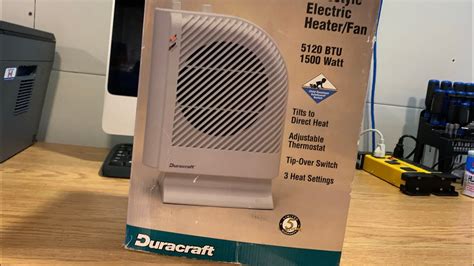 Not So Mint In The Box 1997 Duracraft Space Heater Youtube