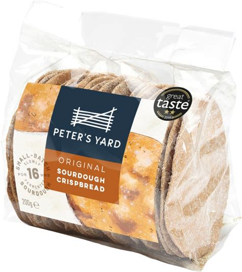 Holleys Fine Foods PETER S YARD Original Sourdough Crispbread 200g