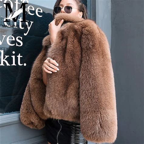 Women Genuine Natural Fox Fur Coats Luxury Whole Skin Fox Fur Coats