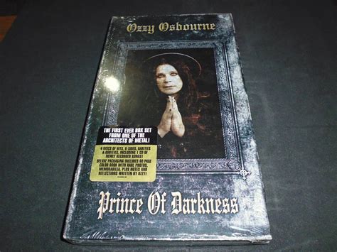 Ozzy Osbourne Prince Of Darkness Box Set 4 Cd Import Bs 2