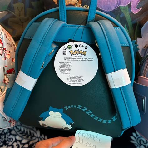 Loungefly Bags Loungefly Snorlax Mini Backpack Poshmark