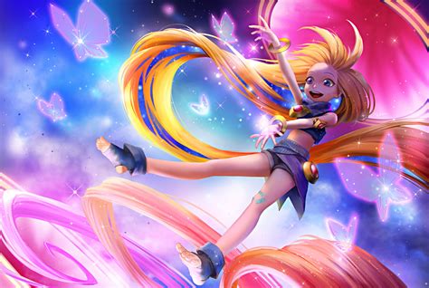 [Riot Creative Contest 2017] Zoe Splash Art — polycount