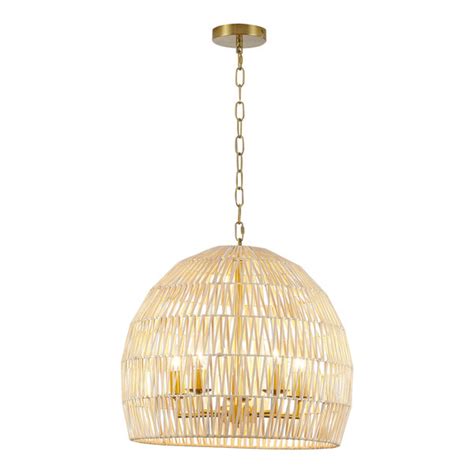 Bay Isle Home Ambresha Light Brass Dome Pendant Wayfair