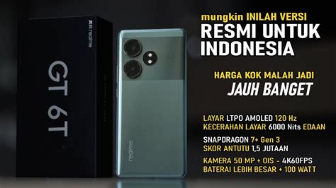 Realme Gt T Untuk Indonesia Harganya Kok Malah Jadi Segitu Jauhnya