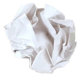 Crumpled Piece Of Paper Transparent PNG StickPNG